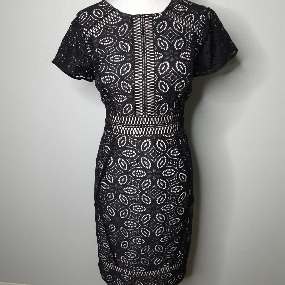 Lilly Pulitzer suzanne Shift onyx floral medal lac